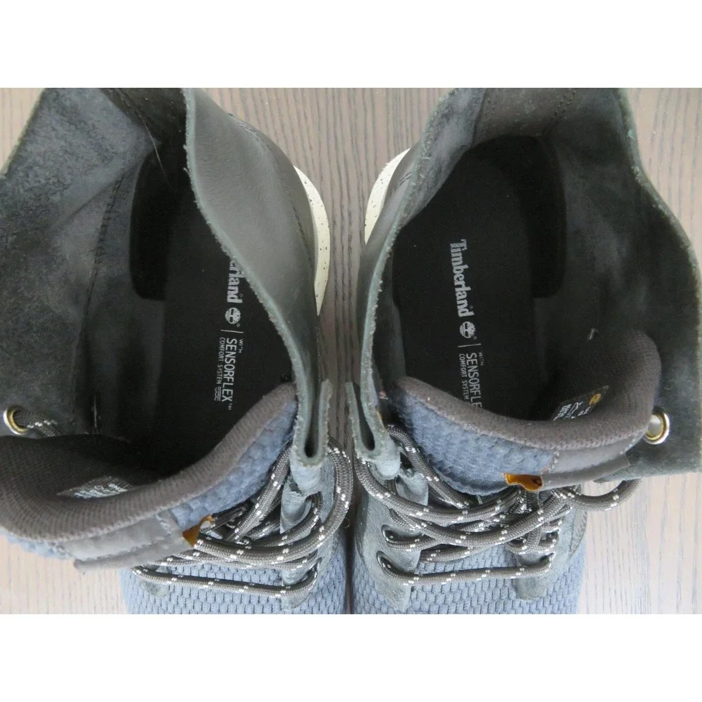 Timberland Killington Chukka Boots Mens 12 Black Leather Mesh Ankle Comfort